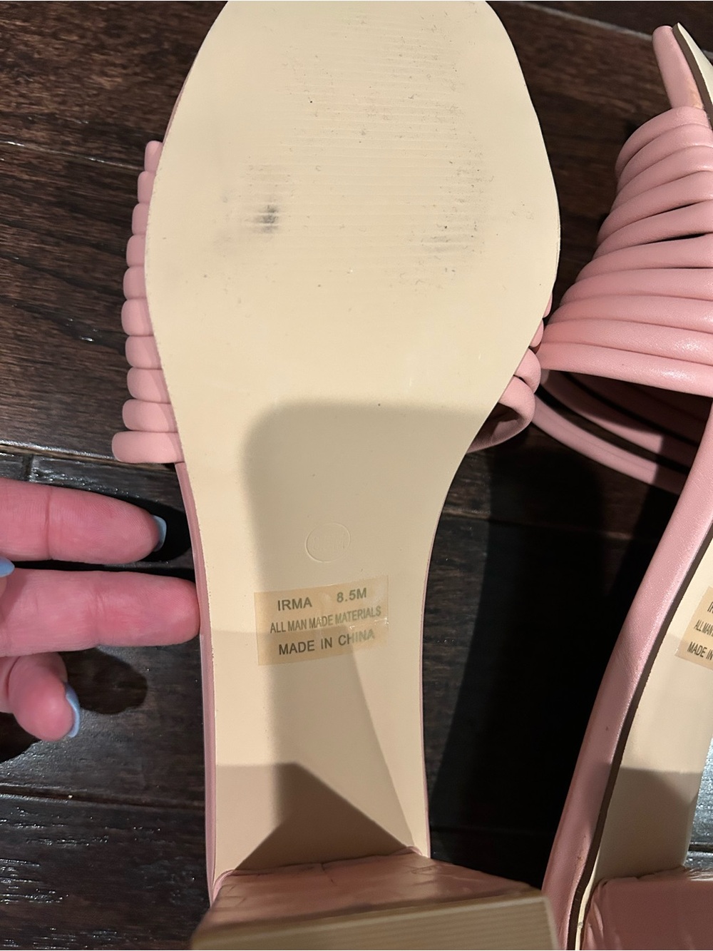 Cushionaire Pink Ribbed Slide Sandals NEW - Picture 8 of 8